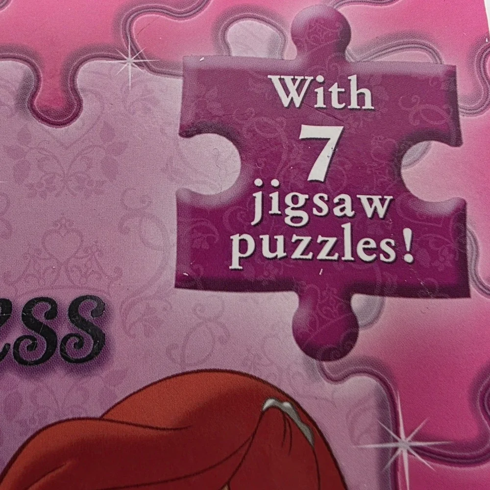 NEW Disney Princess: Pretty‎ Princess Puzzles and True Love Stories #0673